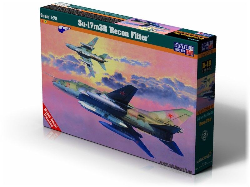 Mistercraft D-19 - 1:72 Su-17M3R Recon Fitter - New