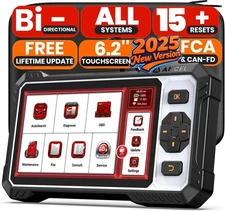 ANCEL FX6100 Bidirectional Scan Tool OBD2 Scanner Car Diagnostic ABS DPF Reset