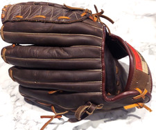 Vintage Hutch Super H X80 Baseball Glove 12 Inch Tanned Leather RH Throw