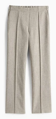 Business-Hose - Mid Waist - Straight Leg - gemustert - Bild 1 von 4