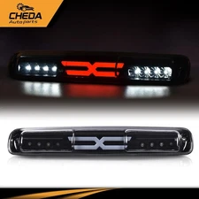 Third Brake Light Cargo Lamp LED Black/Smoked Fit For 1999-2007 Silverado/Sierra