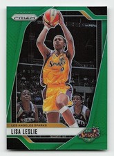 2024 Panini Prizm WNBA #98 Lisa Leslie Green Prizms