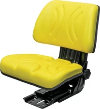 Uni Pro - KM 356 Mechanical Semi-Suspension Seat Assembly  - Yellow Vinyl