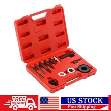 14Pcs Power Steering Pump Pulley Puller Remover & Alternator Installer Tool Kit