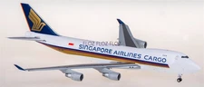 for SQ Wings for Singapore Air for Boeing 747-400F 9V-SFI Freighter 1:200 Model