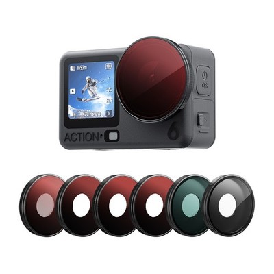 Waterproof Filter Collection for DJl Osmo Action 6 UV CPL ND8/16/32/64