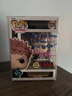 Signed + Doodle Jujutsu Kaisen Yuji Itadori #1376 Funko Pop! JSA COA