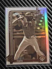 2025 Topps Chrome - Jose Siri #195 Sepia Refractor