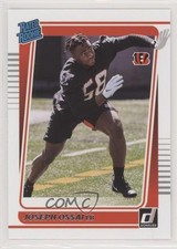 2021 Panini Donruss Rated Rookie Joseph Ossai #327 00jz