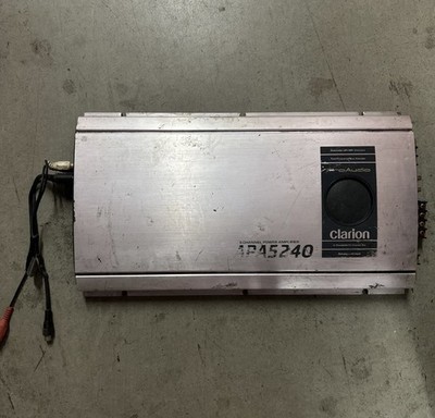 Clarion APA5240, Channels: 5 - RMS Power (Watts Per Channel): 35 x 4 + 100xl
