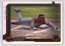 2025 Topps Series 1 Rainbow Foilboard Spencer Steer #37 1hp9