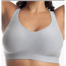 UnderOutfit Comfort Shaping Bra with Adjustable Straps- 459 Gray, size L
