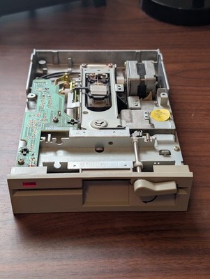 TEAC FD-55GFR Floppy Disk Drive Vintage PC 5.25