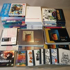 Corel Painter Lot Digital Painting Software Tool Books Master Clips Windows Mac