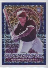 2021 Panini Chronicles Overdrive Blue Velocity Prizm Yermin Mercedes #8 0j67