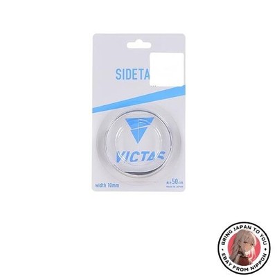 New VICTAS Yamato Table Tennis Side Tape Logo 044155 0022 Black/Snubbull 10mm