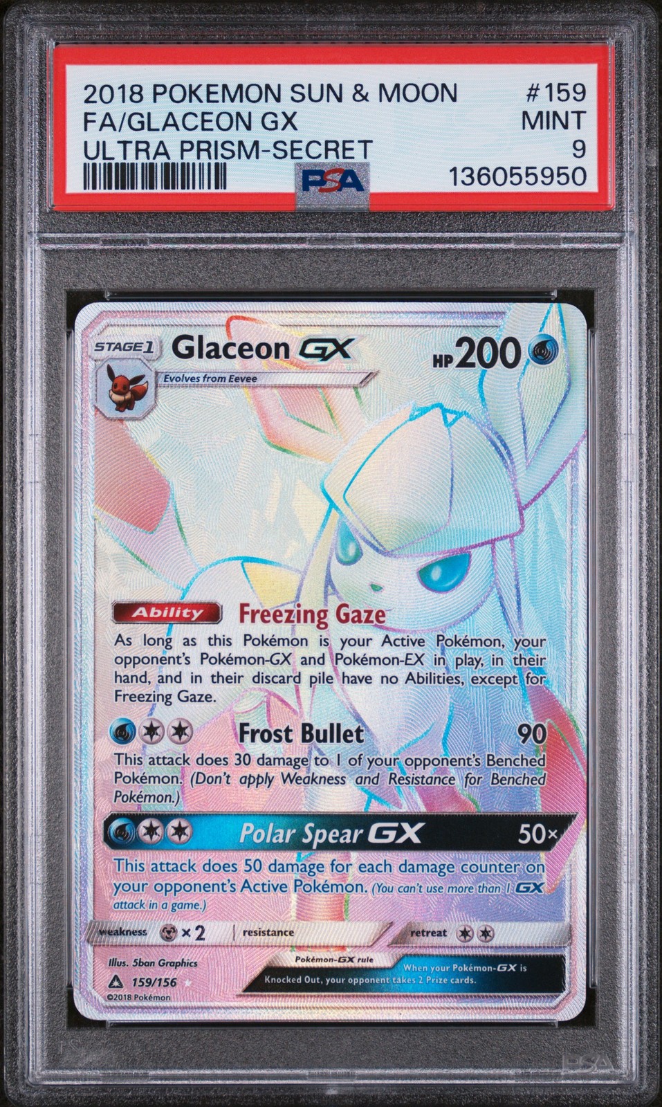 Glaceon GX #159