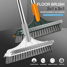 Floor Scrub Brush: Ultimate 3-in-1 Rotating Clean