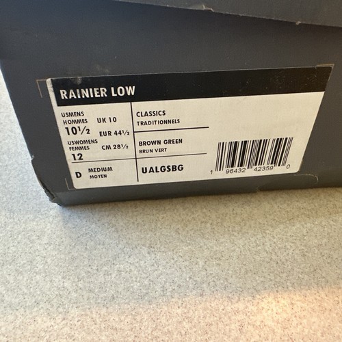 New Balance - Brown Green Rainier Low UALGSBG Hiking Boot Size US 10.5D - Picture 2 of 18