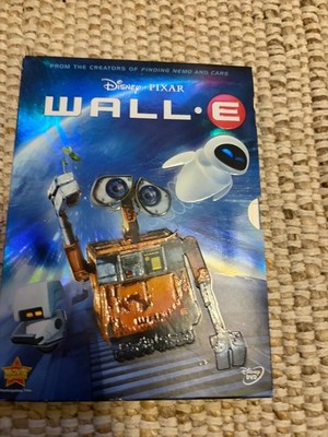 WALL·E DVD Disney Pixar w Slipcover Complete 2008 Eve Robot Animated Family