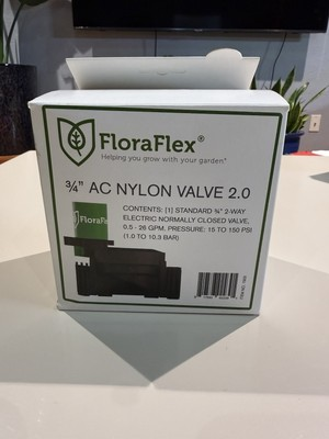 #ad #ad FloraFlex NYLON VALVE 2.0 3 4quot; $29.99