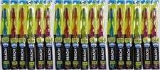 Reach Crystal Clean Toothbrush, Firm, Assorted Colors Pack of 18 