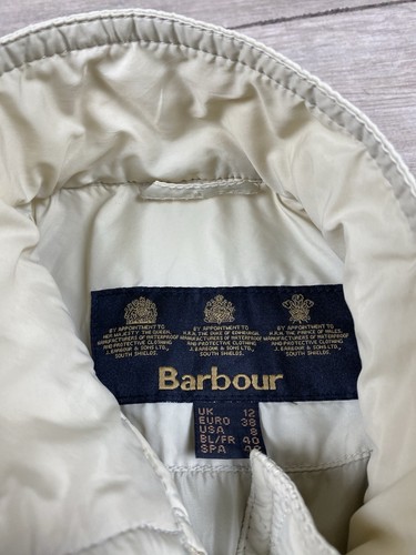 Barbour Damen Steppjacke Größe 12 Beige Hayden Sportsquilt - Bild 4 von 8