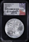 2020-(S) $1 American Silver Eagle NGC MS 70 | FDOI EP Jones Signed