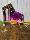 Mattel Vintage 1986 Barbie & the Rockers Cafe Partial Set