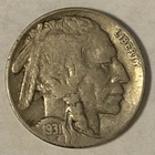 1931-S 5C Buffalo Nickel