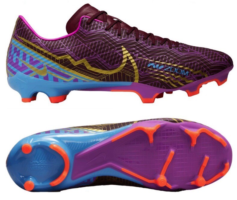 Nike Zoom Mercurial Vapor 15 FG MG Mbappe Soccer Cleats Shoes