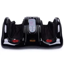 Shiatsu Kneading Rolling Foot Massager Gift Black For Circulation & Pain Relief