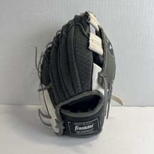 Franklin Mesh Tek 9.5" Black, Grey  White Youth Tee Ball Baseball Glove