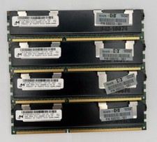 HP 500203-561 4GB PC3-10600 DDR3-1333MHz ECC Registered CL9 240-Pin DIMM QTY 4