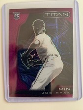 2022 Panini Titan rc purple mojo JOE RYAN #ed 95/99! Minnesota Twins