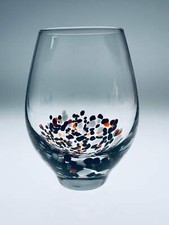 6er Set Weingläser Weinglas Design Johanna Jelinek Handarbeit 1990er Ikea Dots P