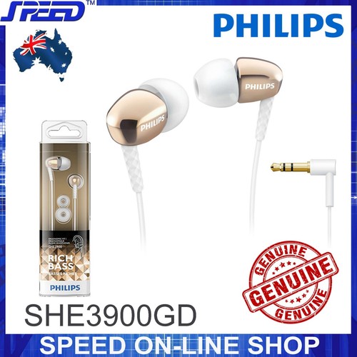PHILIPS SHE3900GD Headphones Earphones 