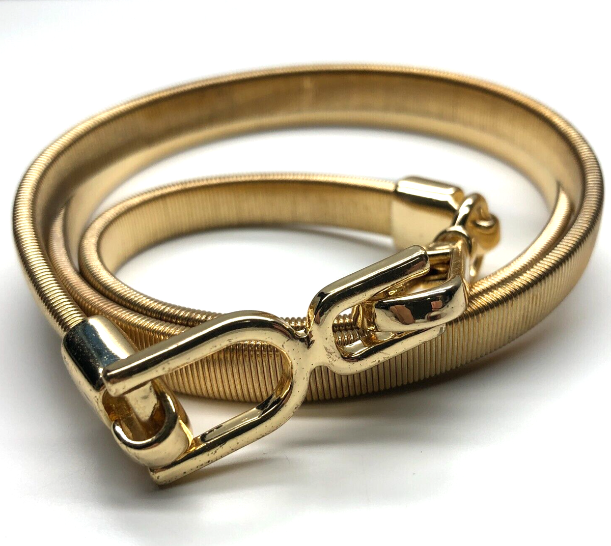 Unbranded Golden Cinch Belt Thin Skinny Metal Womens 29  display picture 1
