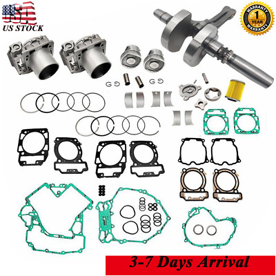 NEW Engine Rebuild Motor Rebuild crankshaft for ODES 800 Dominator D4 X2 X4 US