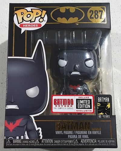 Metallic Chrome Batman Beyond Funko Pop 