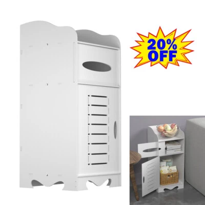 DAYPLUS Modern Bathroom Bedroom Cabinet Drawer Shelf Cupboard Storage Unit Free Standing