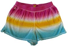 Ralph Lauren Polo Kids Girls Tie Dyed Pony Terry Shorts XL 16
