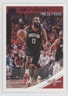 2018 Panini Donruss Basketball Press Proof Purple James Harden #72