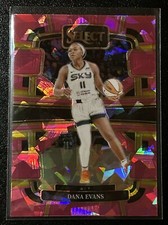 2024 Select WNBA #73 Dana Evans Concourse Pink Ice Prizm Chicago Sky