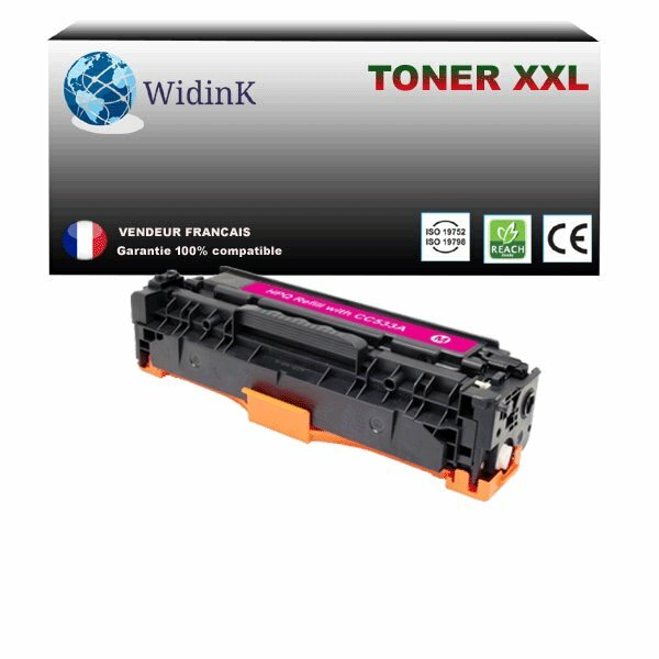 Toner CE413A 305A magenta haute précision pour images LaserJet Pro M351a
