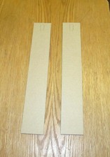1955 1956 1957 2 DOOR SEDAN HEADLINER DOOR POST BOARDS ** USA MADE **