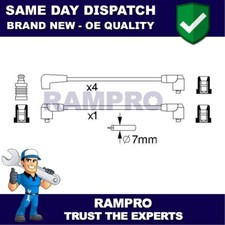 Rampro Ignition Leads Fits Austin Mini 1967-1992 Rover Mini 1990-2001