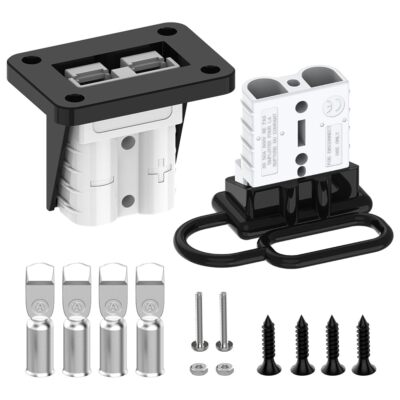 Anderson Connector 50AMP 6-12 Gauge Battery Quick Connect/Disconnect Connecto...