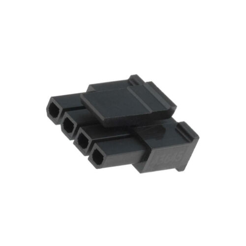 2X 43645-0400 Stecker Leitung-Platte weiblich Micro-Fit 3.0 3mm PIN: 4 MOLEX - Bild 1 von 1