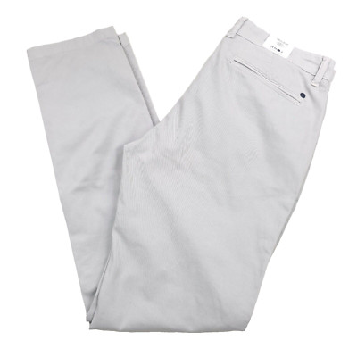 $195 NN07 Marco 1400 Harbor Mist Gray Slim Fit Chino Pants Mens Size 30 X 32